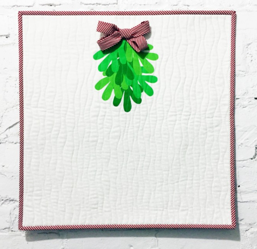 Mistletoe Photo Backdrop Tutorial