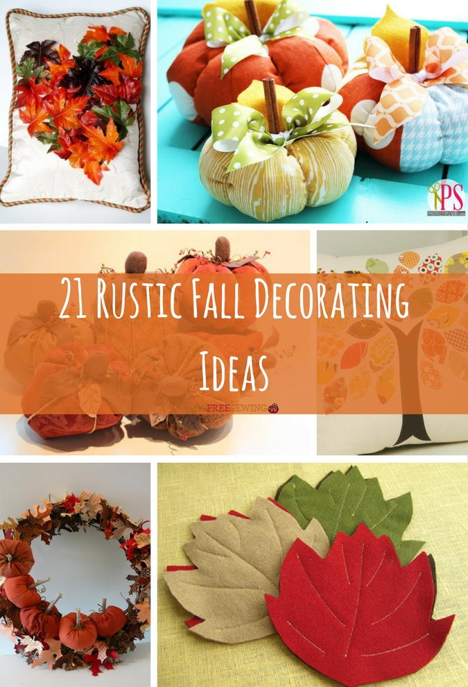 21 Rustic Fall Decorating Ideas | AllFreeSewing.com