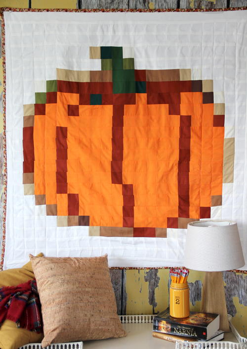 Pixel Perfect Pumpkin Quilt Pattern
