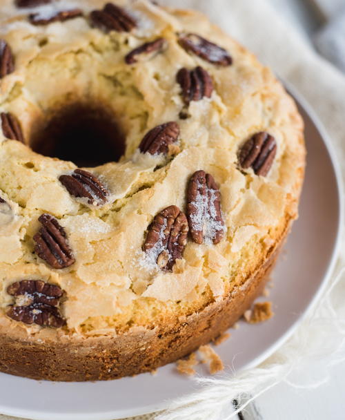 Southern Pecan Pound Cake