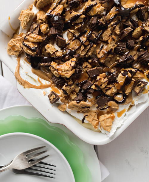 Peanut Butter Lovers Icebox Cake