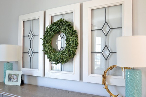 Vintage Inspired Window Pane Diy Wall Decor Diyideacenter Com