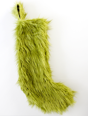 Grinch Inspired Christmas Stocking Pattern