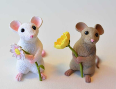 Darling Mice Garden Accents