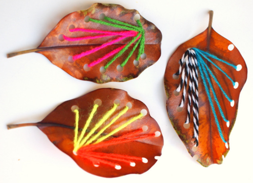 Artful Sewing Fall Leaf Craft