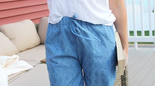 Woven Jogger Pants Tutorial