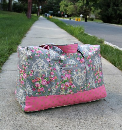 Vera Bradley Inspired Carry-On Duffel Bag