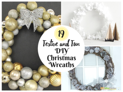 19 Festive and Fun DIY Christmas Wreaths