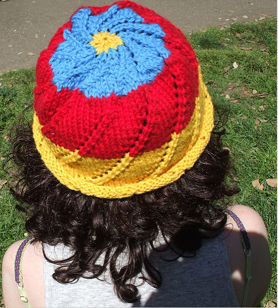 Sunburst Mandala Hat