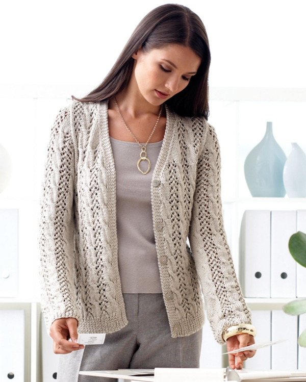 Summer Cardigan Knitting Pattern