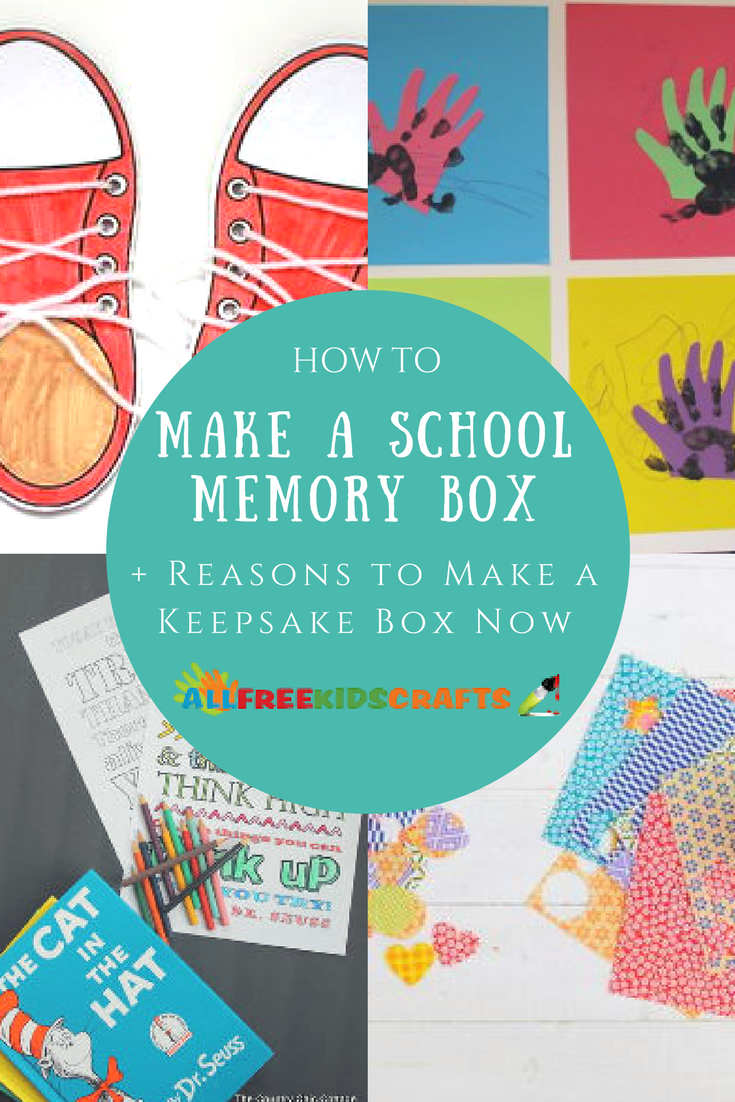 How to Create a School Memory Box {Easily Organize Papers and Memorabilia}