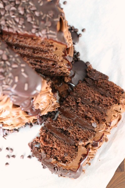Easy Chocolate Overload 5 Layer Cake