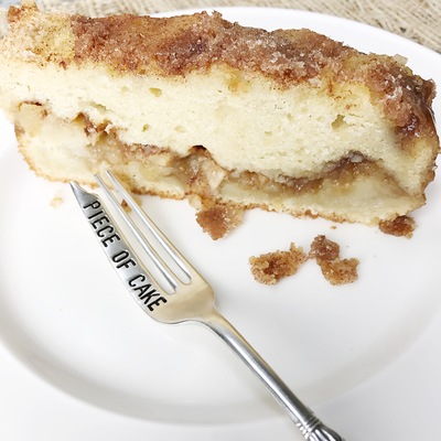 Apple Cinnamon Fritter Loaf Cake