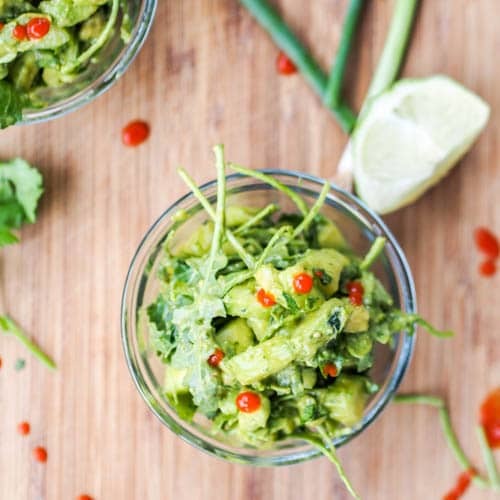 Vegan Cucumber Avocado Salad