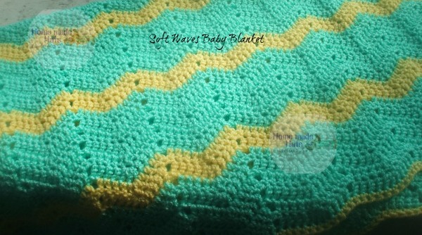 Soft Waves Baby Afghan