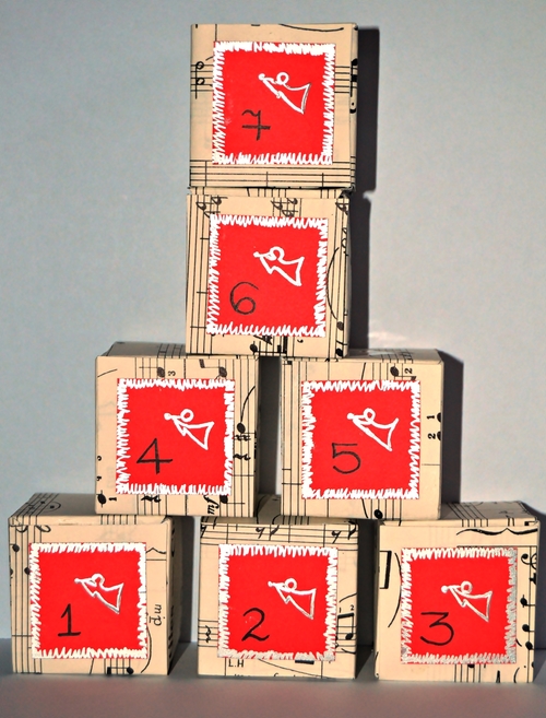 Sheet Music Boxes Advent Calendar