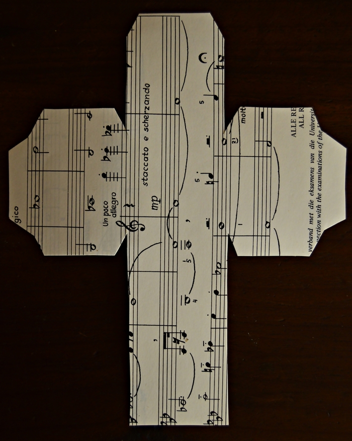 Sheet Music Boxes Advent Calendar