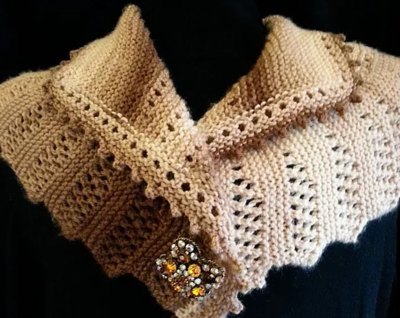 Victoria Knit Shawl Pattern