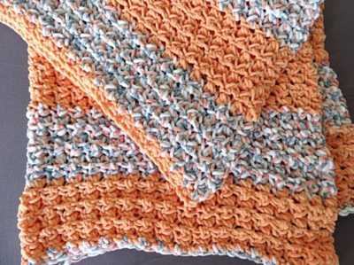 Twisted Stitches Baby Afghan