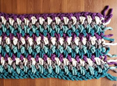 2-Hour Couch Potato Easy Crochet Blanket