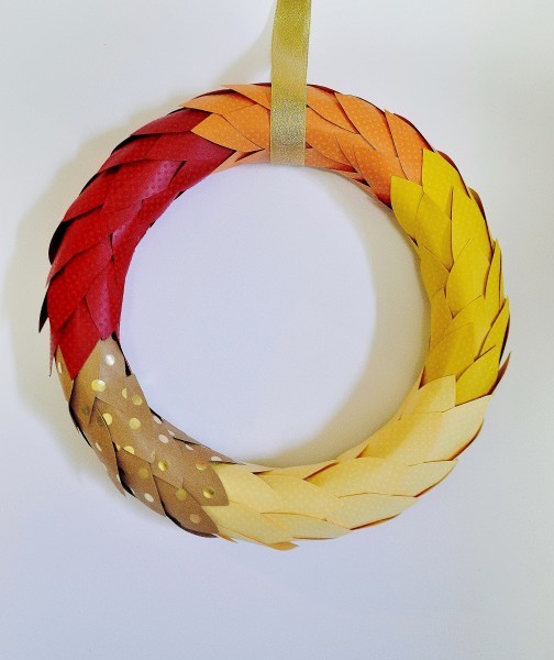 Leafy Fall Wreath