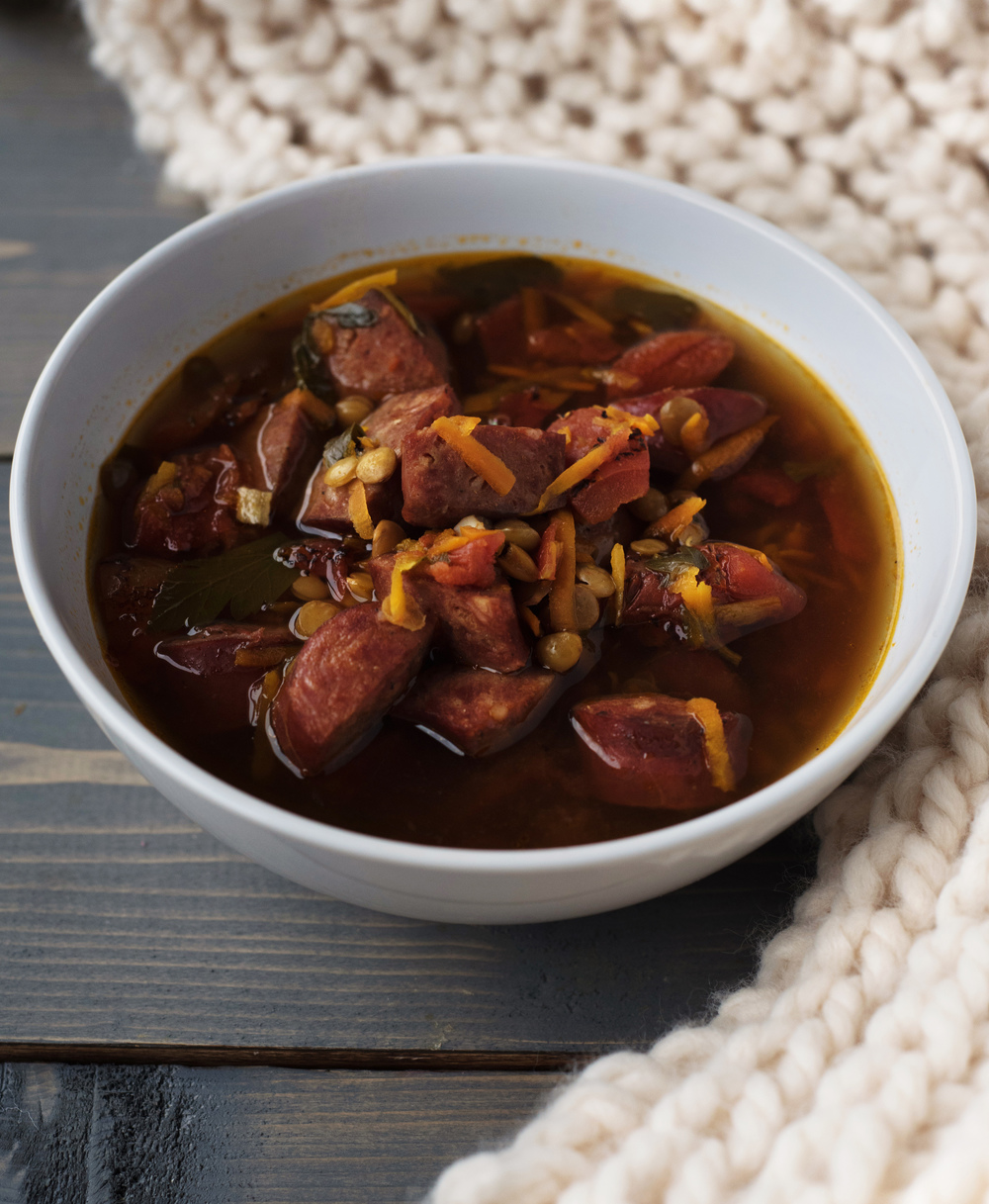 German Kielbasa Soup Recipe-image