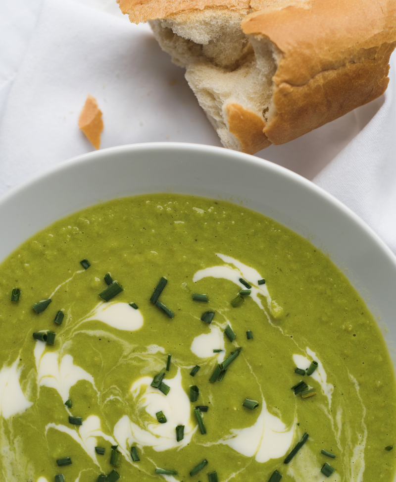 Pea and Mint Soup | RecipeLion.com