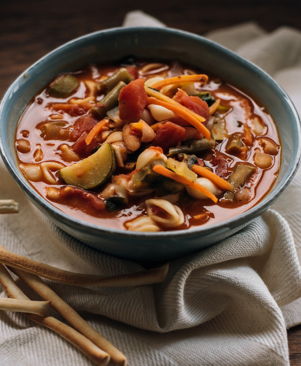 Made-from-Scratch Minestrone Soup-image