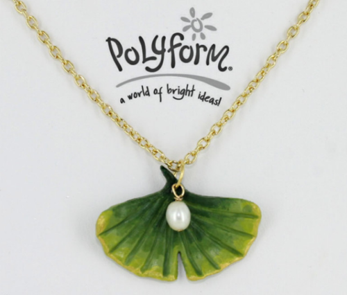 Ginkgo Leaf Pearl DIY Necklace