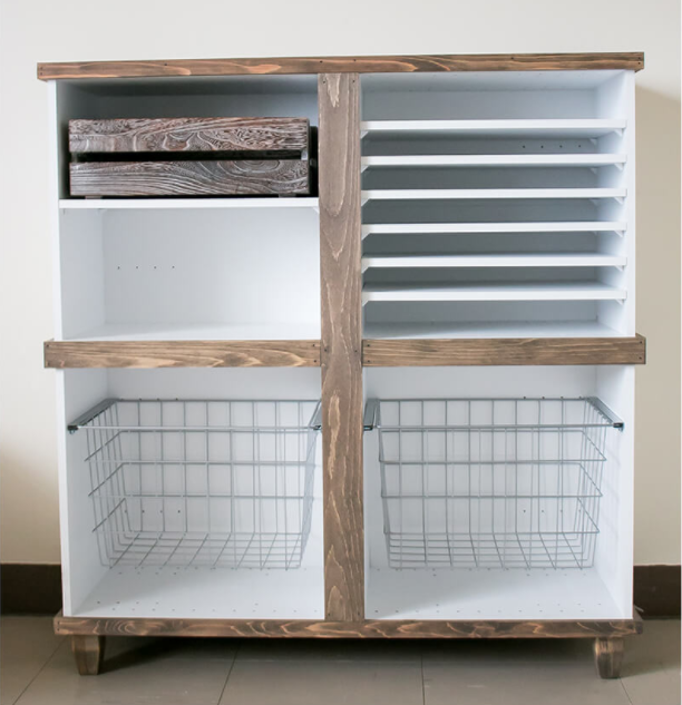 Rustic Wooden DIY Cubbies