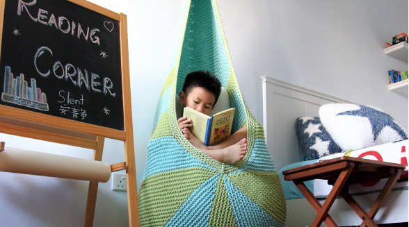 DIY Kids Cocoon Chair DIYIdeaCenter