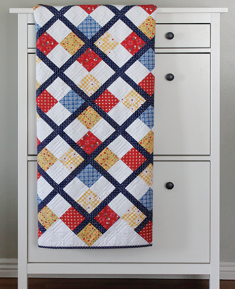 Preppy Patchy Argyle Quilt