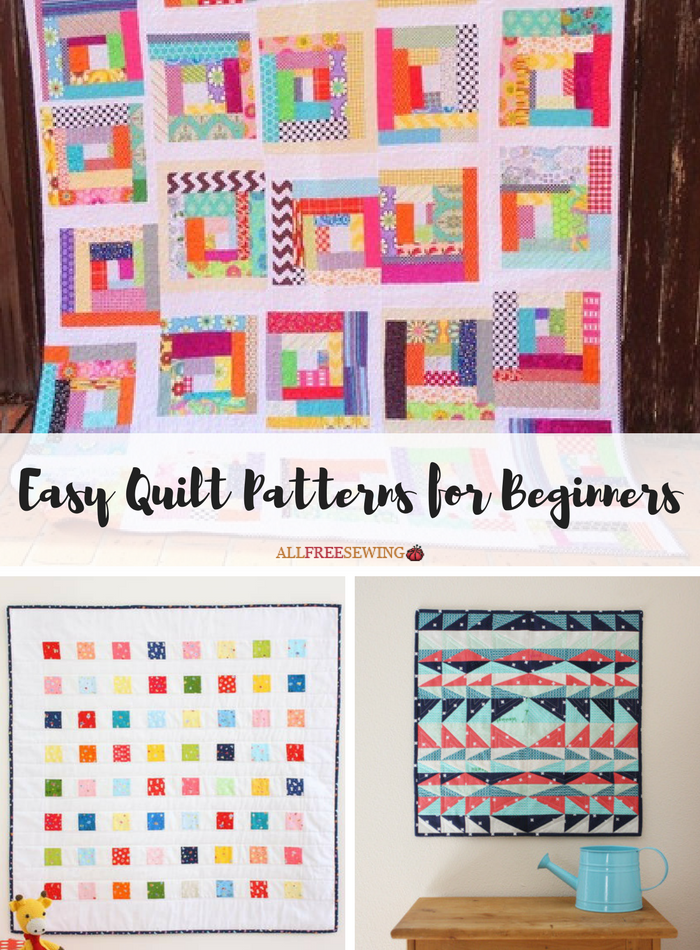 Easy Quilt Patterns For Beginners 45+ Easy Beginner Quilt Patterns And ...