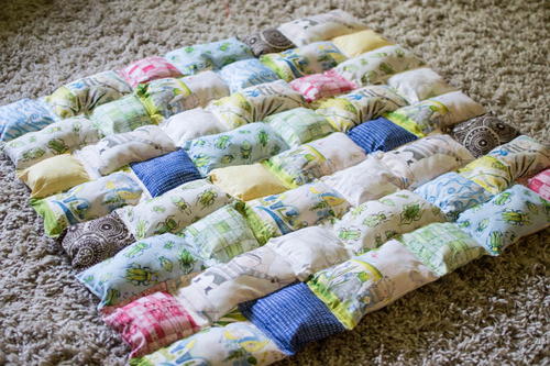 Pillowy Puff Quilt Tutorial