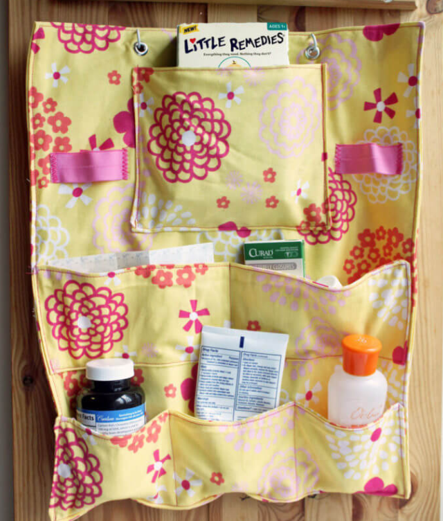 Easy DIY Under Sink Storage | DIYIdeaCenter.com