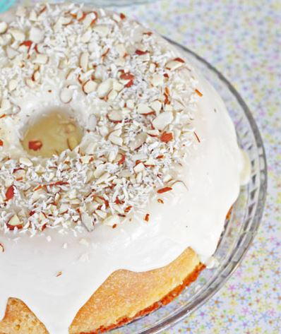 Louisiana Coconut Crunch Cake Recipe