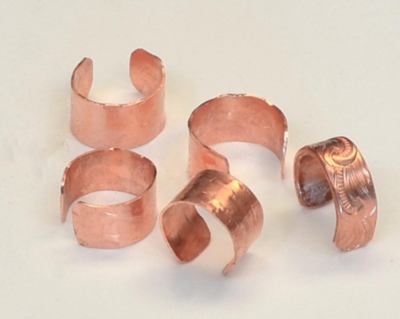 Easy and Quick Copper Ear Cuffs