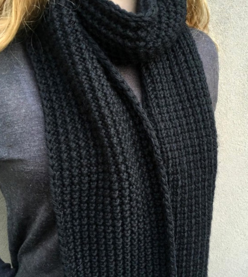 wool scarf pattern
