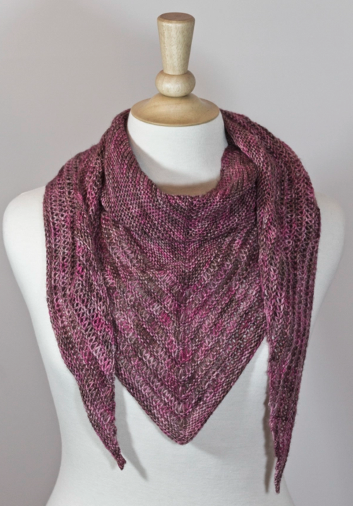 One Skein No Purl Scarf