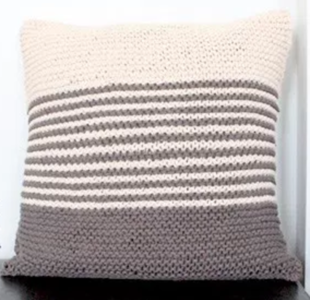 Simple Stripes DIY Pillow Pattern
