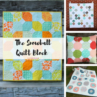 All About the Snowball Quilt Block