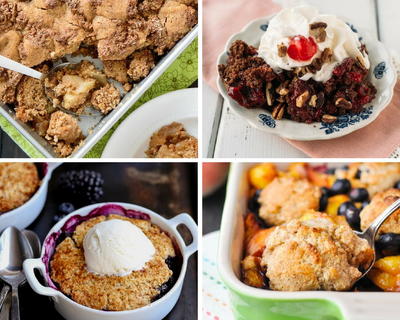 Southern Peach Cobbler + 7 More Cobbler Recipes