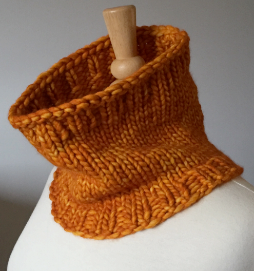 Fighting Frost Knit Cowl Pattern