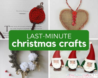 75 easy christmas crafts to make at the last minute 75 easy christmas crafts to make at the last minute