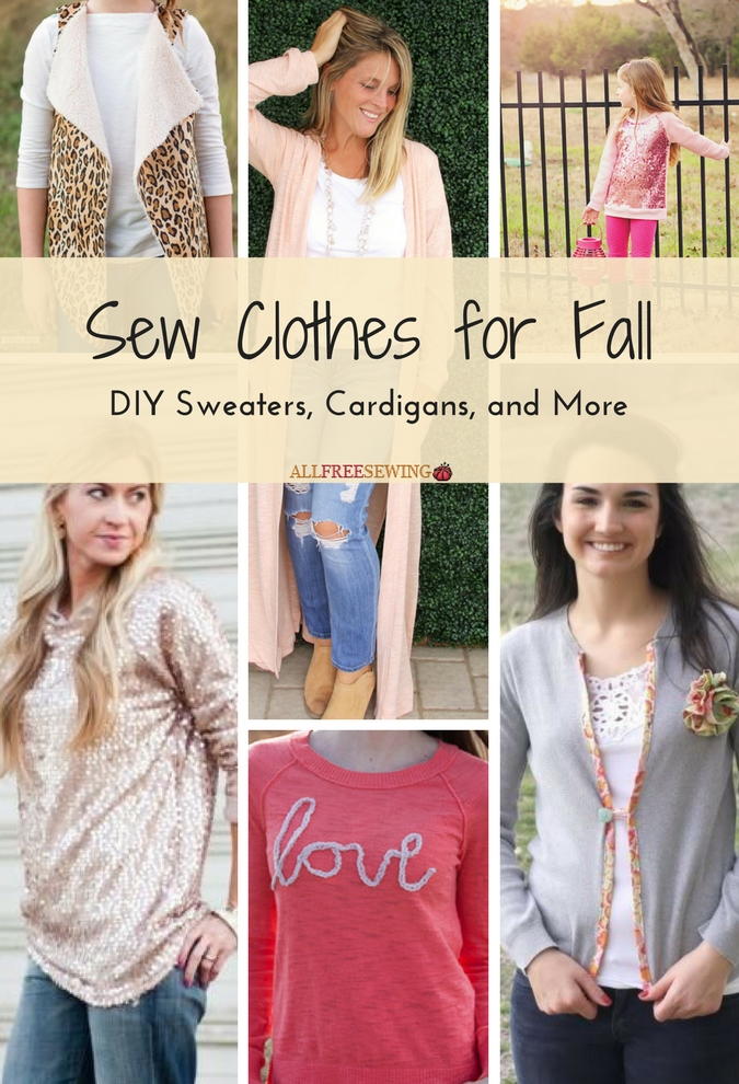 Sew Clothes for Fall: 27 DIY Sweaters, Cardigans, and More ...