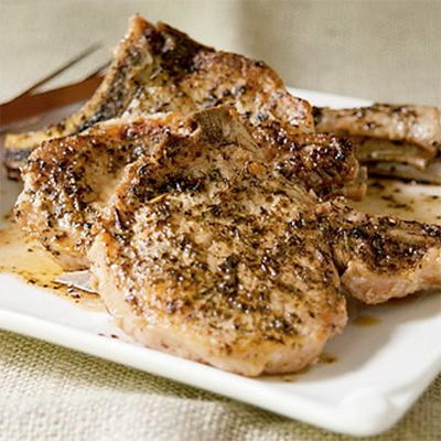Simple Savory Pork Chops | FaveSouthernRecipes.com