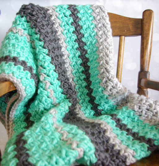 Mini Bean Baby Afghan