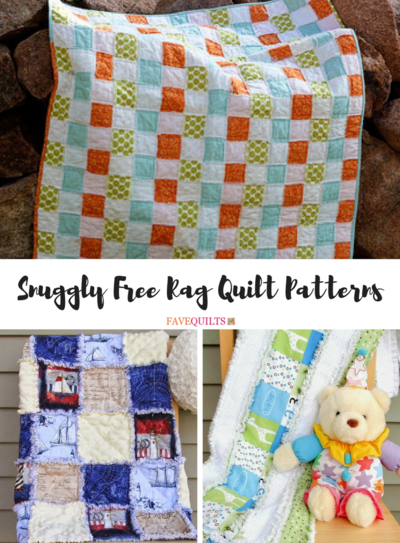 35+ Snuggly Free Rag Quilt Patterns | FaveQuilts.com