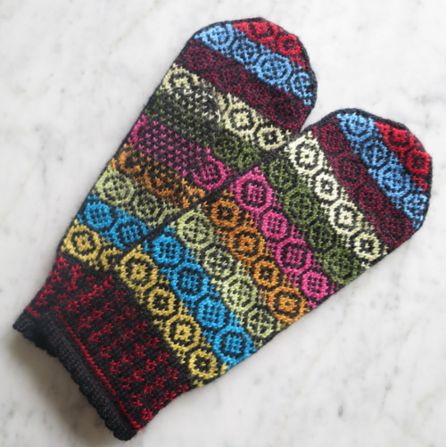 Yarn Stash Mitten Pattern