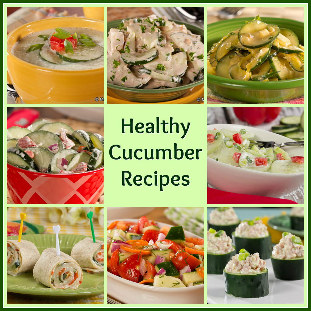 10 Healthy Cucumber Recipes | EverydayDiabeticRecipes.com